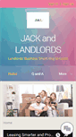 Mobile Screenshot of jackandlandlords.com